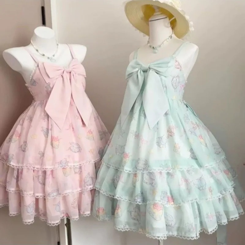 Vintage Y2K - Summer Kawaii Sweet Japanese Lolita Mini