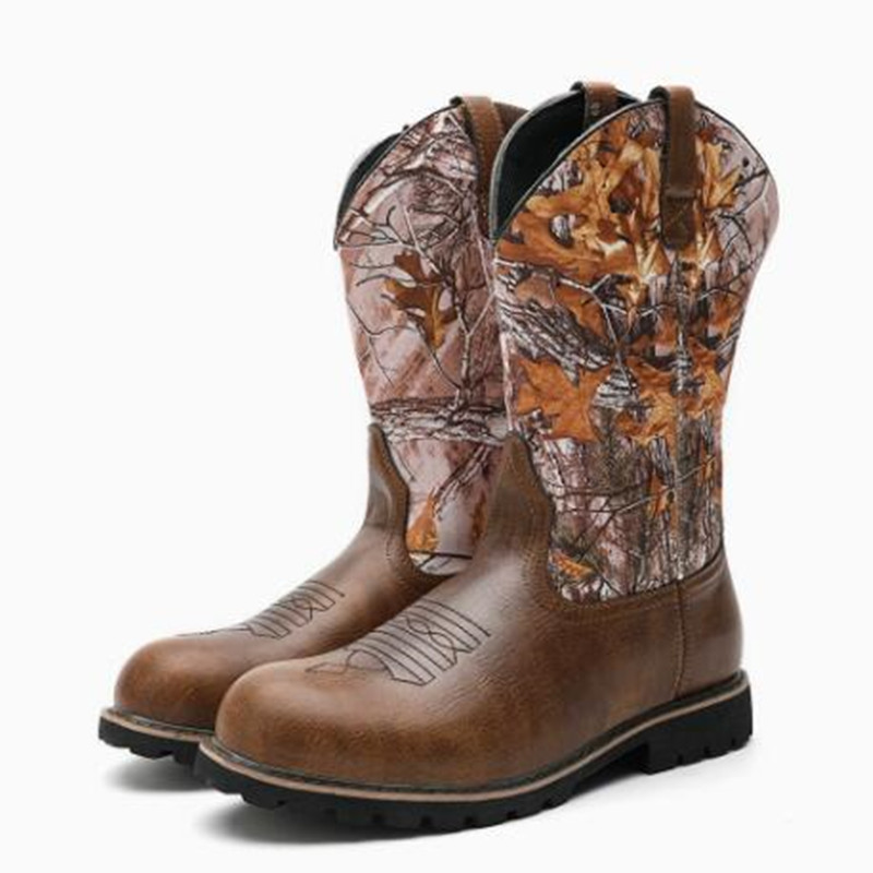 Vintage Fashion For Men - Men's Boots Classic Handmade Embroidery Leather