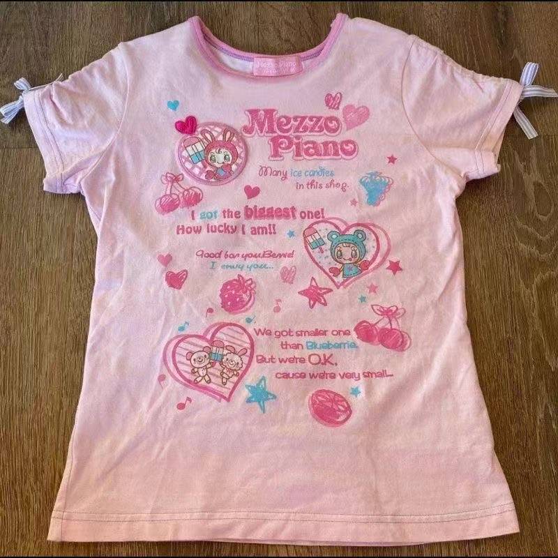 Vintage Kawaii Cute Short Slee - Vintage Y2K recension och pris