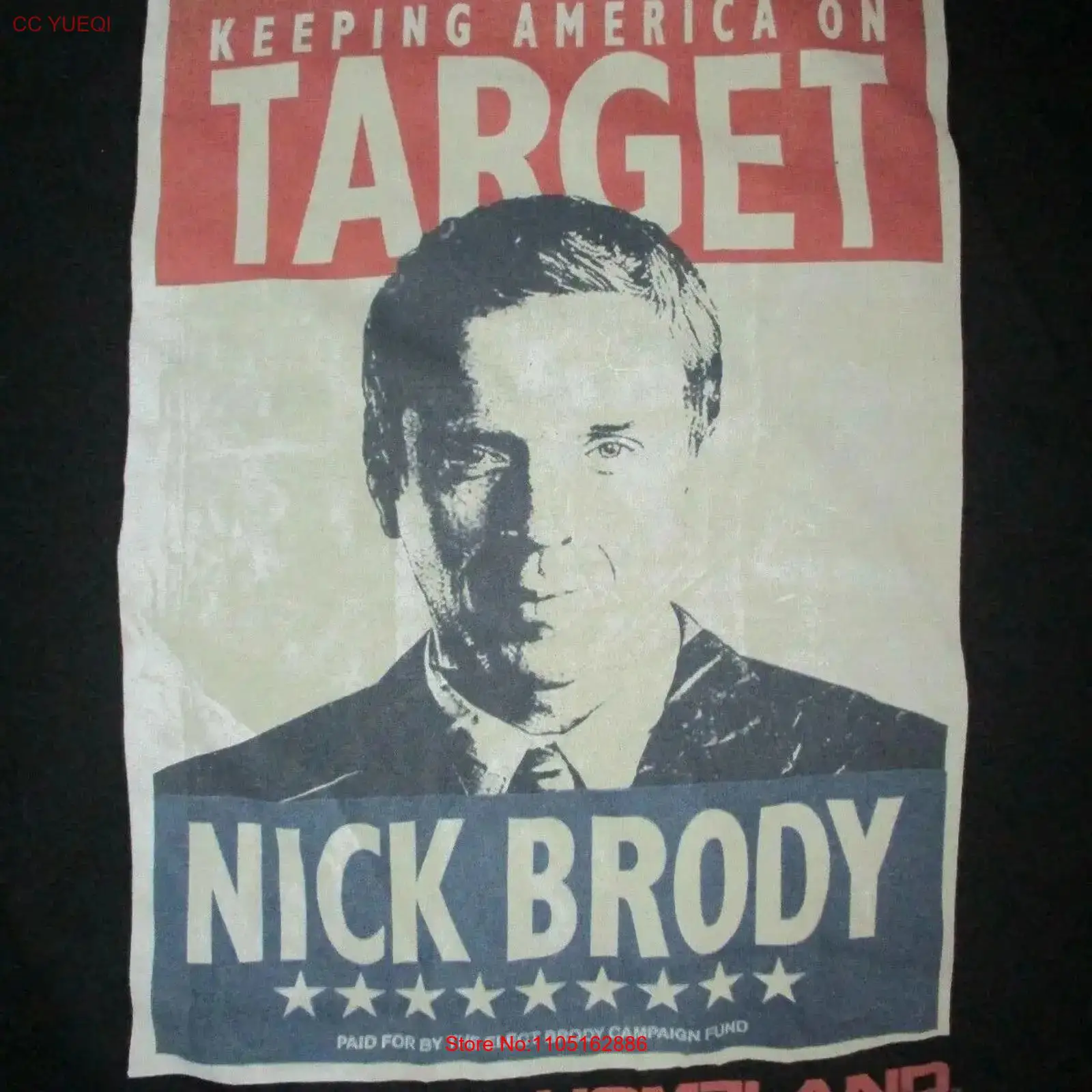 HOMELAND NICK BRODY T SHIRT Ca - Vintage Fashion Campaigns recension och pris