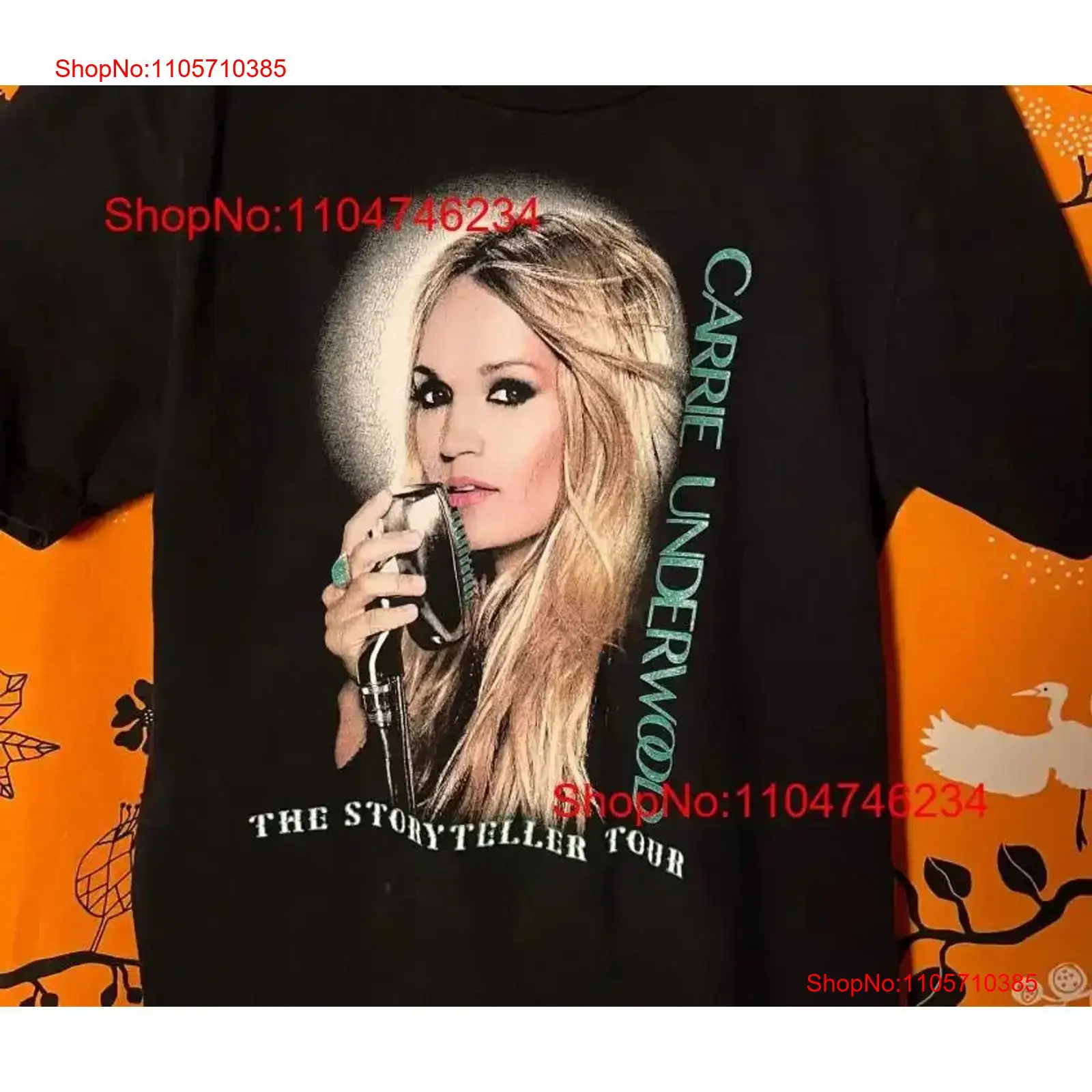 Carrie Underwood T shirt Uniqu - Thrift Vintage Fashion Usa recension och pris