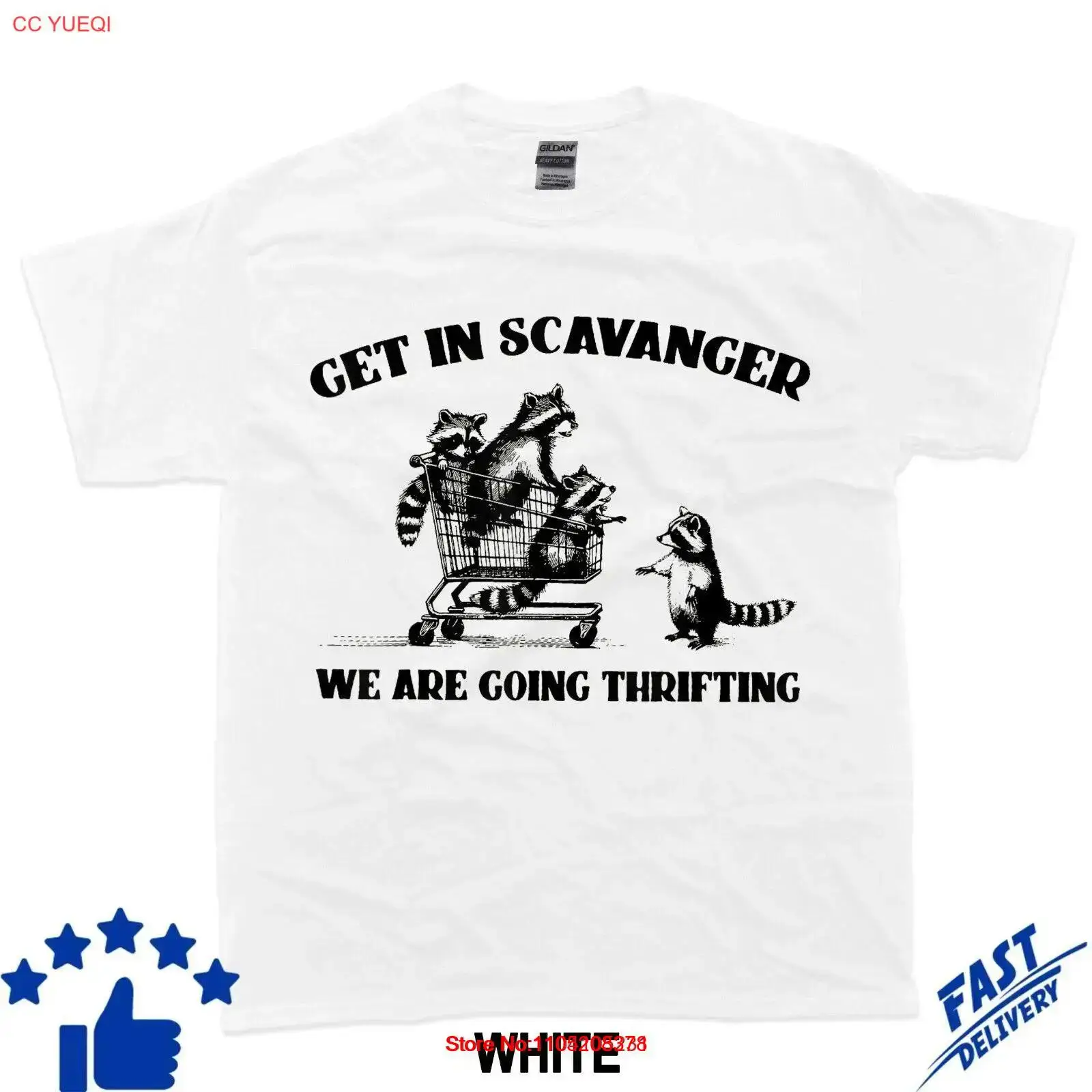 Get In Scavenger We're Going T - Thrift Vintage Fashion Usa recension och pris