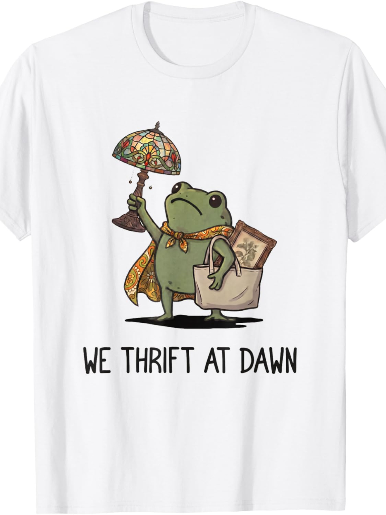 We Thrift at Dawn Funny Frog T - Thrift Vintage Fashion Usa recension och pris