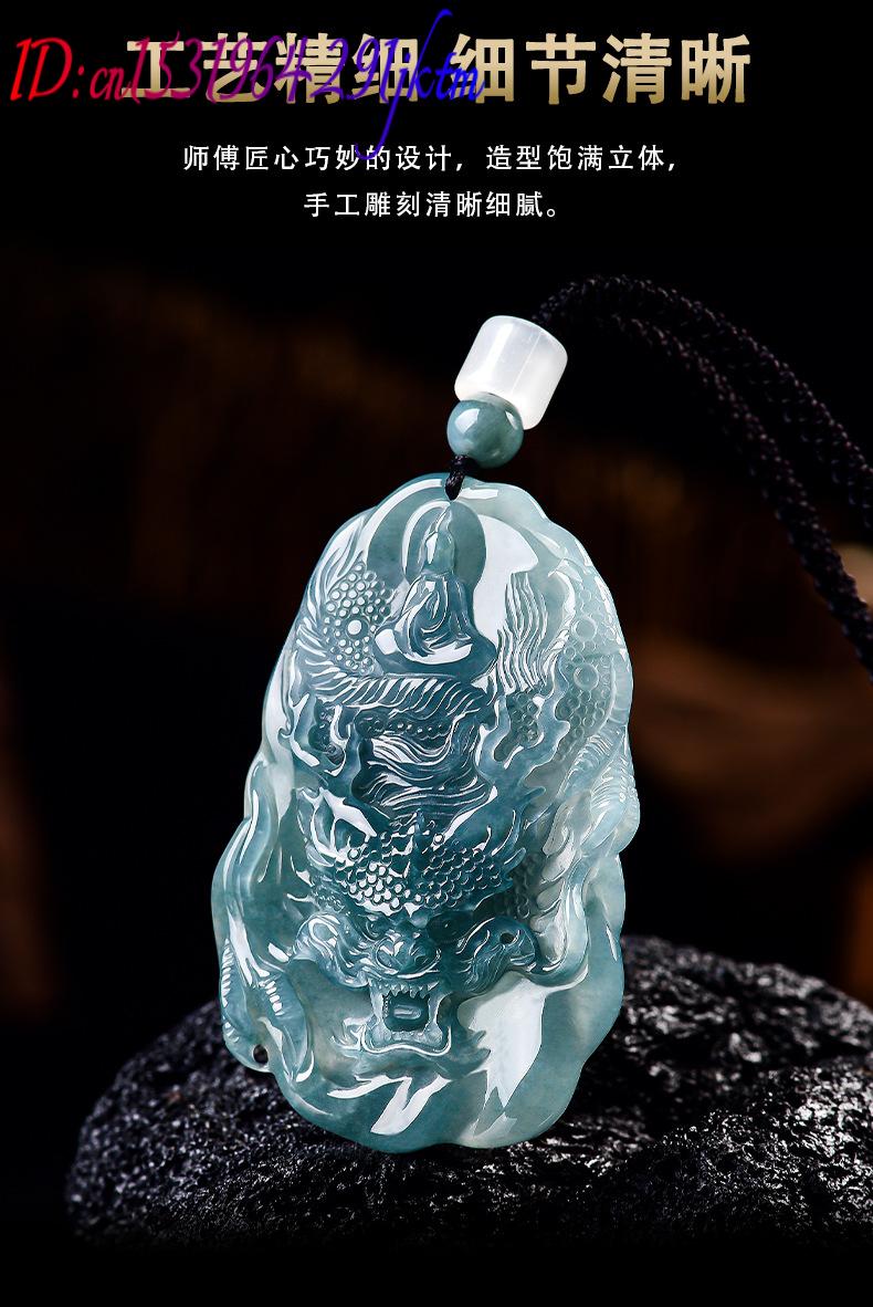 Natural Burmese Jadeite Dragon - Vintage Fashion For Women recension och pris