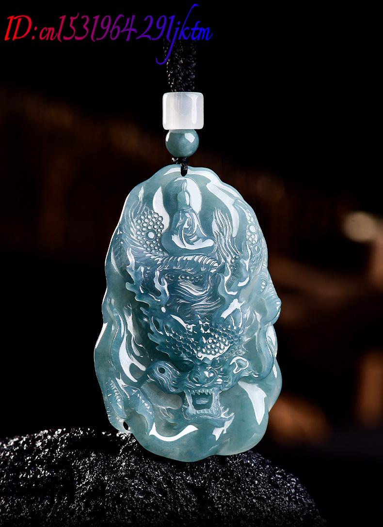 Natural Burmese Jadeite Dragon - Vintage Fashion For Women recension och pris