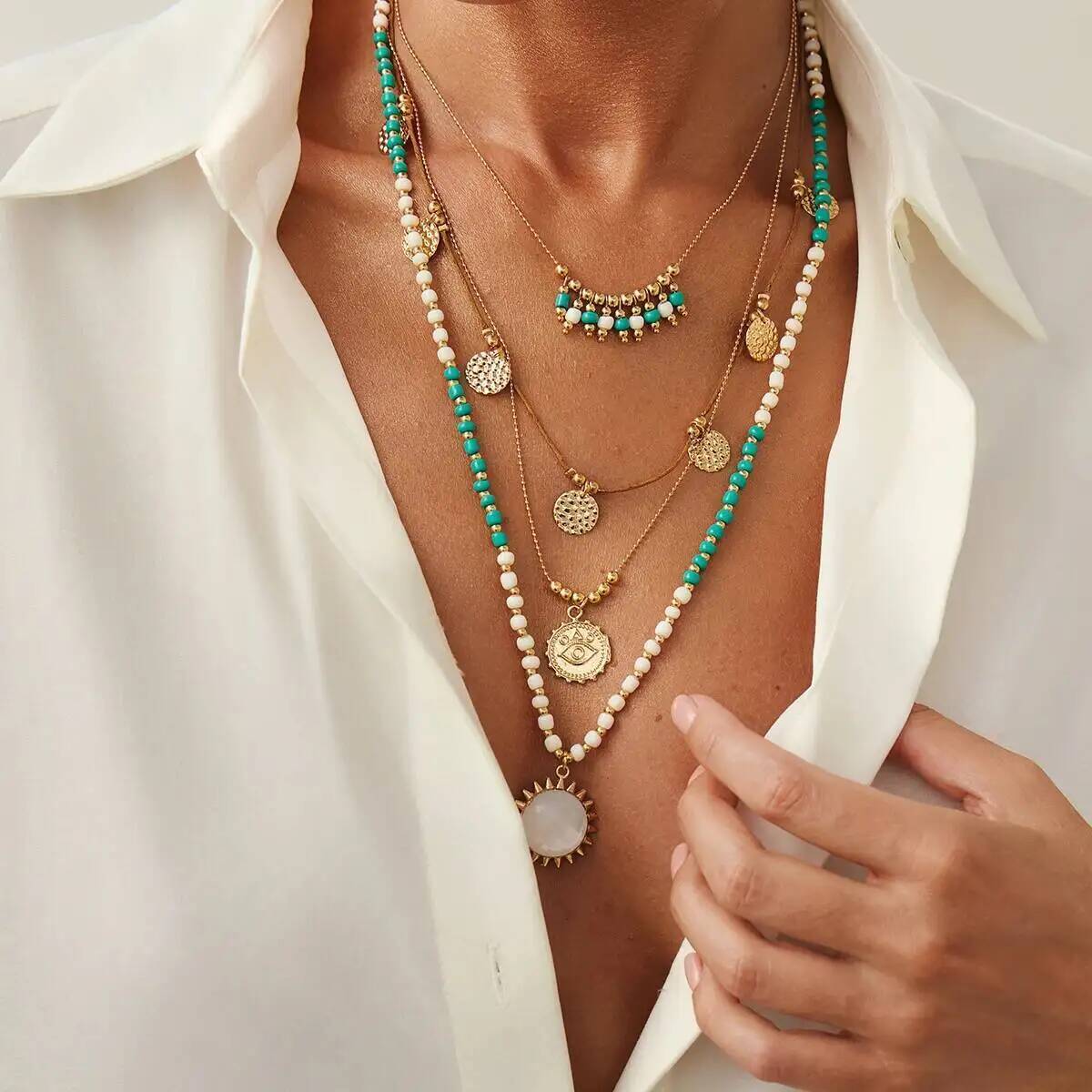IngeSight.Z 2Pcs/set Boho Ethn - Z Vintage Fashion recension och pris