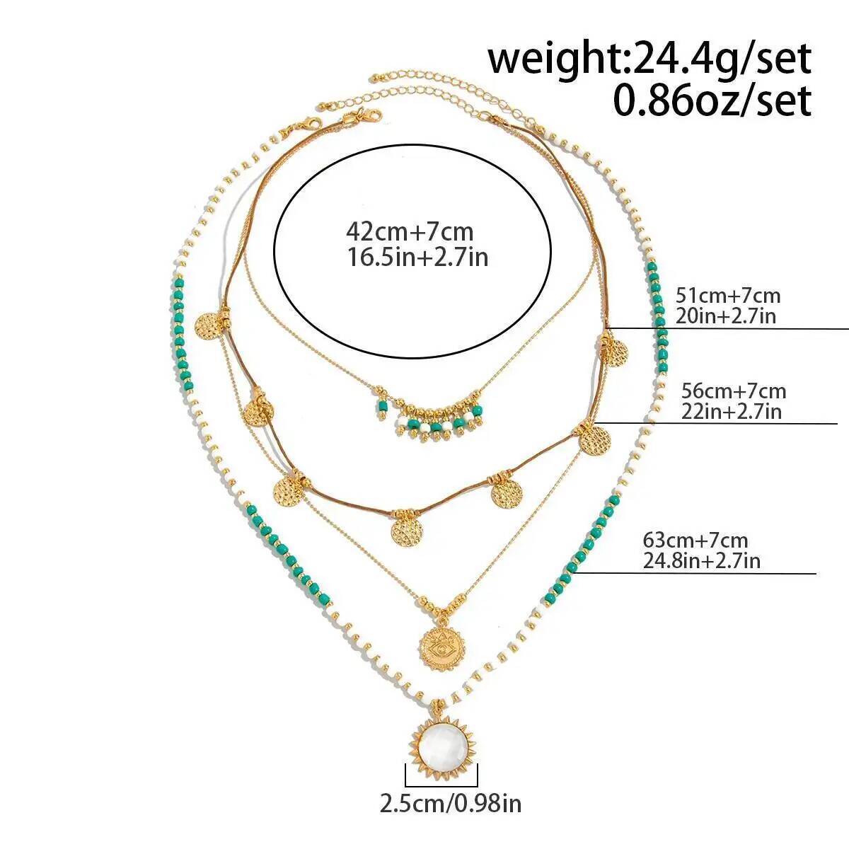 IngeSight.Z 2Pcs/set Boho Ethn - Z Vintage Fashion recension och pris