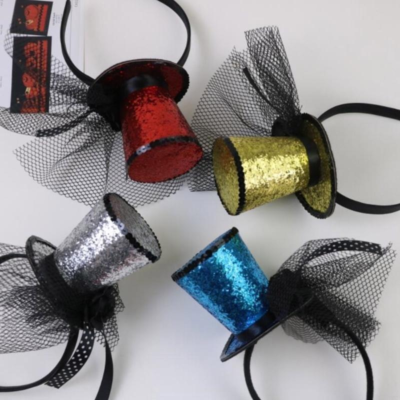 49MF Veil Top Hat Fascinators  - Vintage Fashion Hats recension och pris