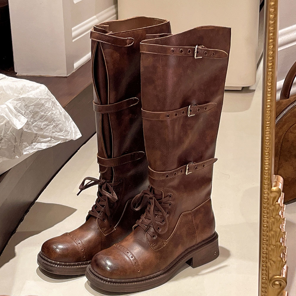 Women's Knee High Boots Vintag - Vintage Fashion Style recension och pris