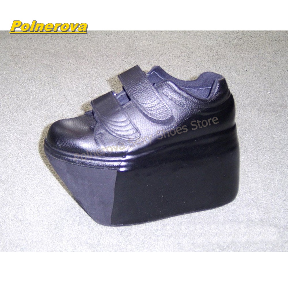 Hook and Loop Matte Wedge Plat - Vintage Y2K recension och pris