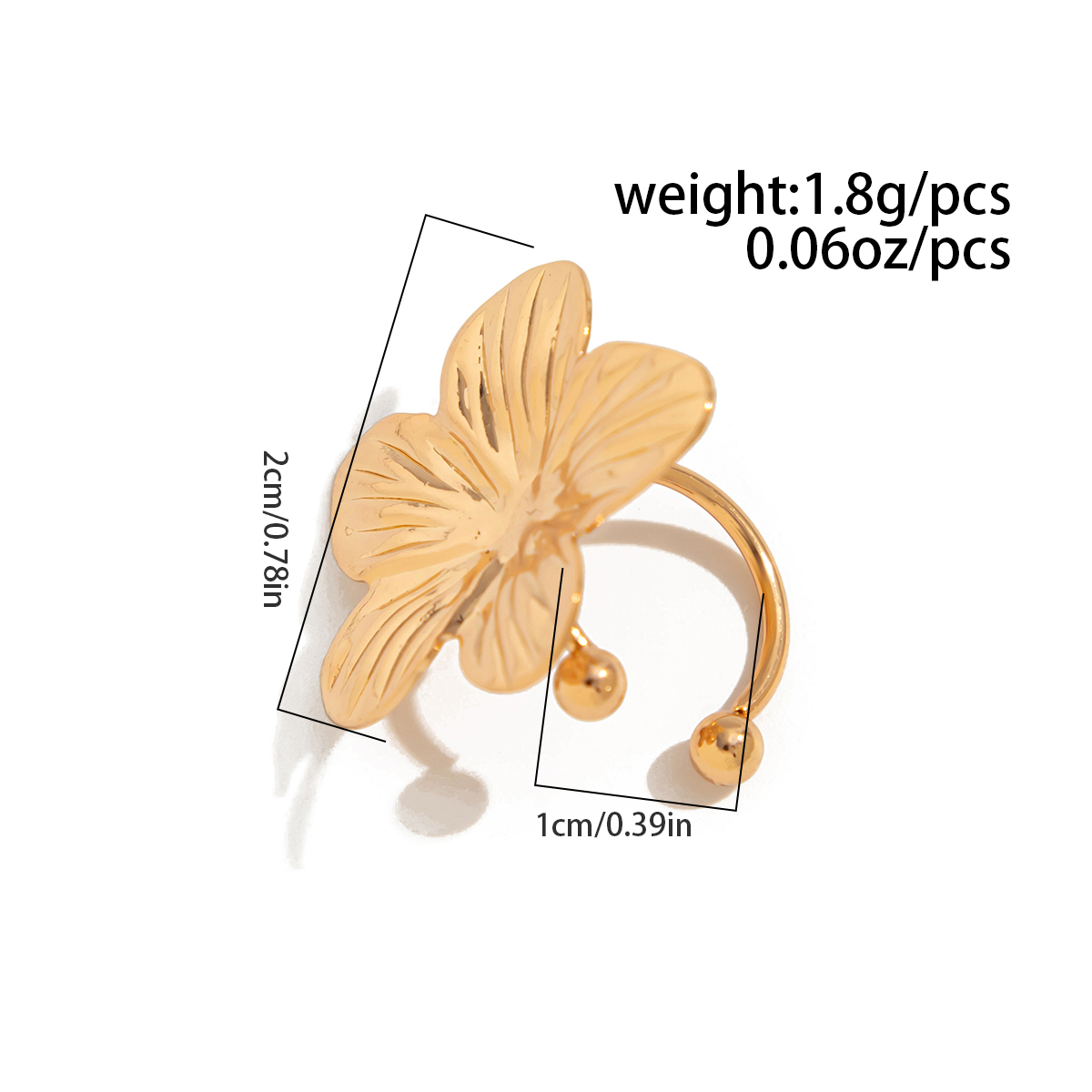 IngeSight.Z Trendy Metal Flowe - Z Vintage Fashion recension och pris