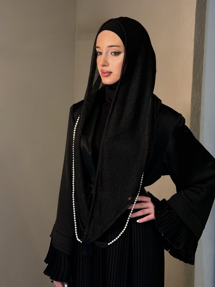 New Dubai Hood Hijab Pearl Lan - Vintage Fashion Hats recension och pris