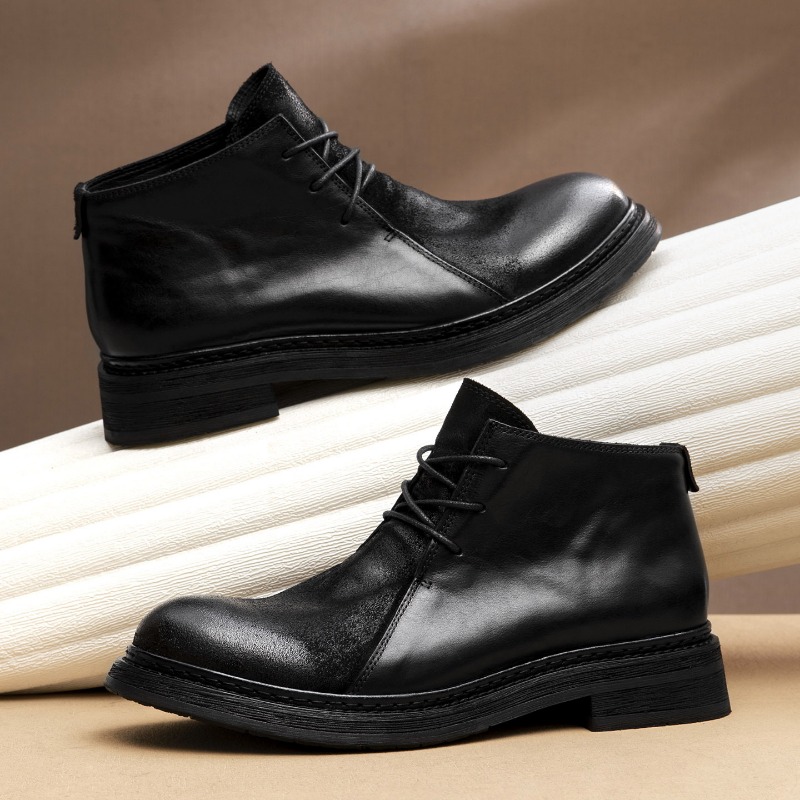 Vintage Mens Genuine Leather B - Vintage Fashion For Men recension och pris