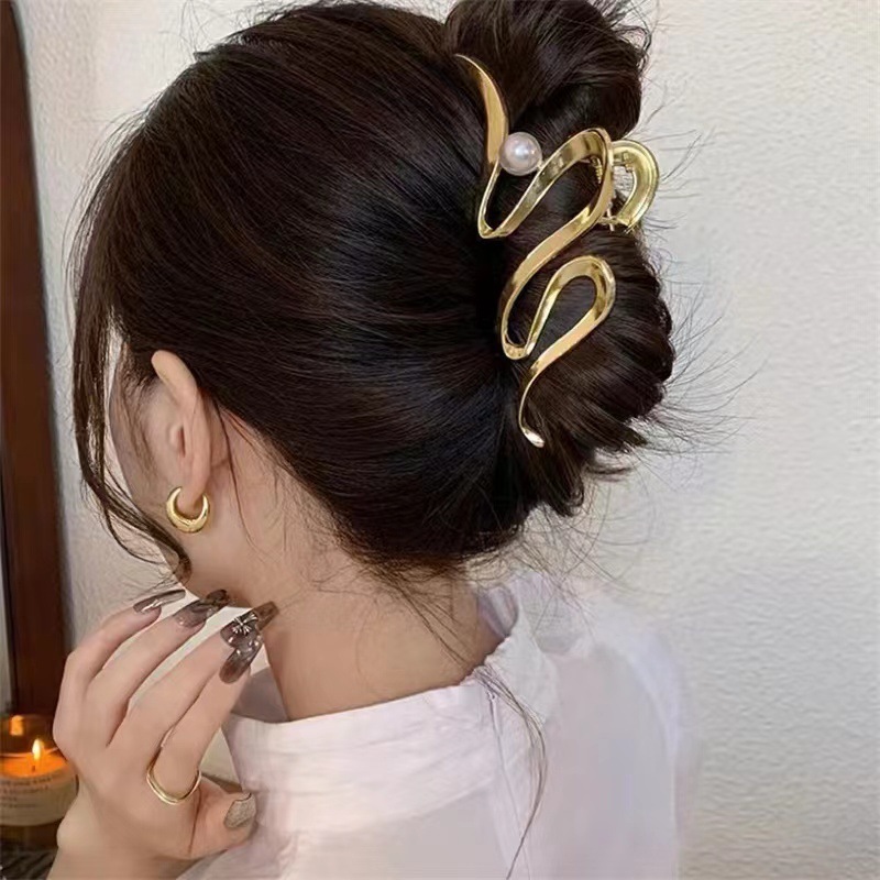 2026 Vintage Geometric Hair Cl - Vintage Fashion Ai recension och pris