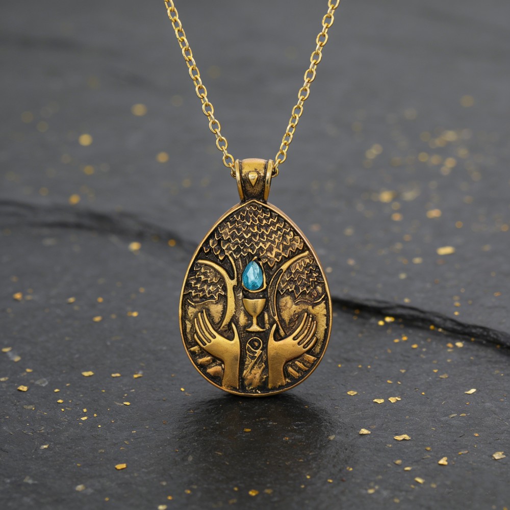 Vintage Game Pendant Necklace  - Vintage Fashion Video recension och pris