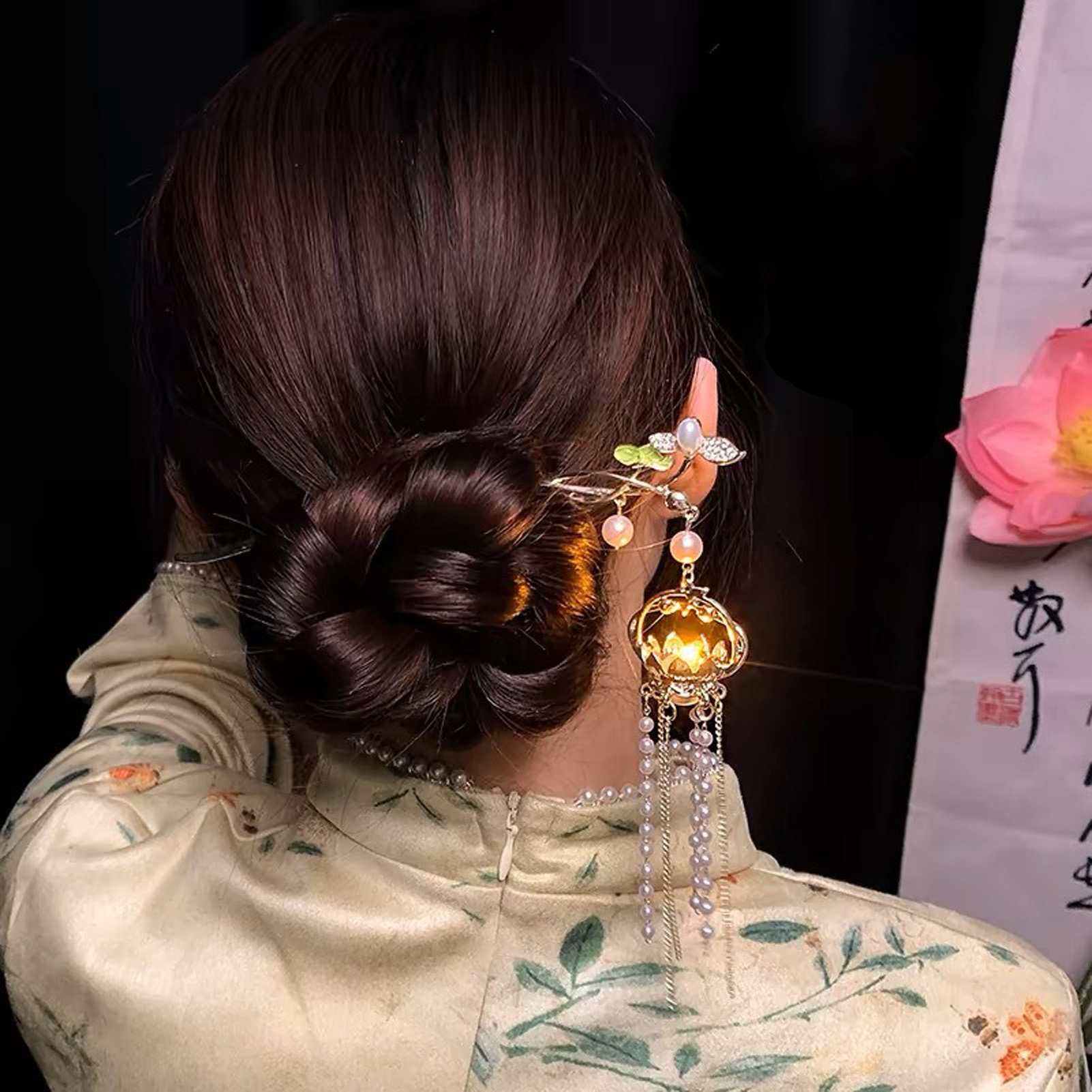 Luminous Flower Hairpin For Wo - Vintage Fashion Ai recension och pris