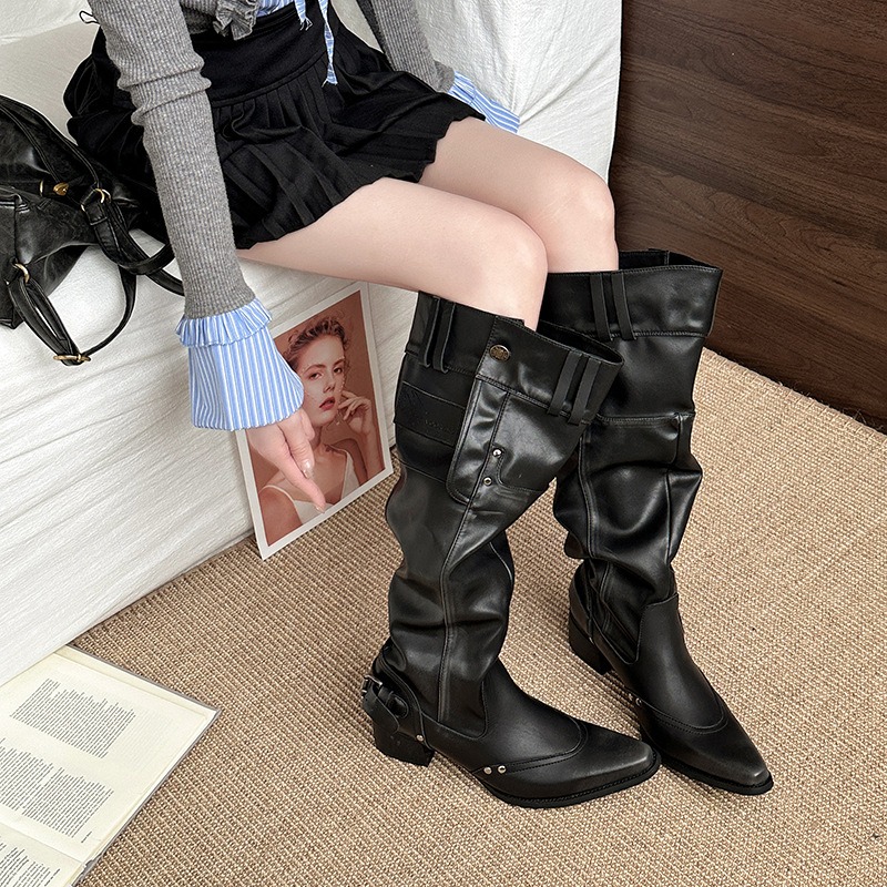 Womens Boots Vintage Women Kne - Vintage Fashion Style recension och pris