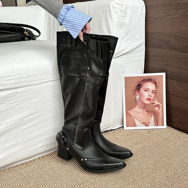 Womens Boots Vintage Women Kne - Vintage Fashion Style recension och pris