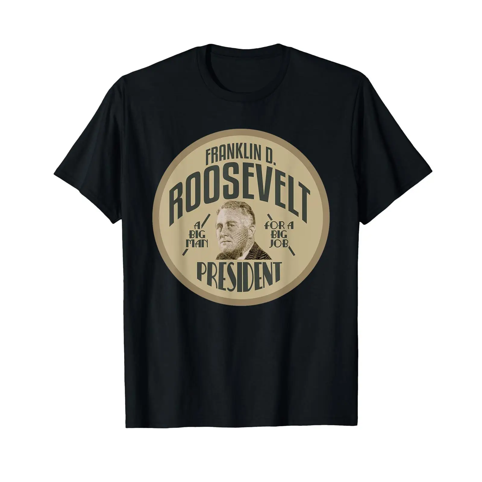 FDR Campaign T Shirt Franklin  - Vintage Fashion Campaigns recension och pris