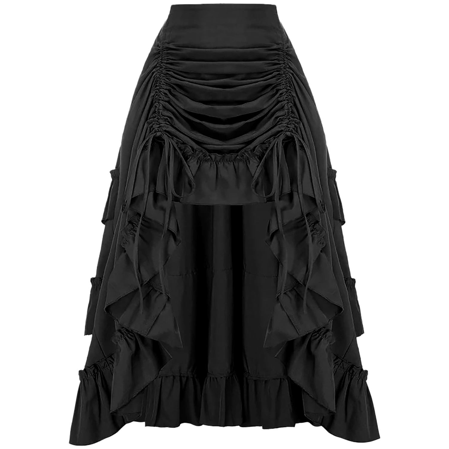 Ruffled High Waisted Long Vict - Vintage Fashion Ai recension och pris