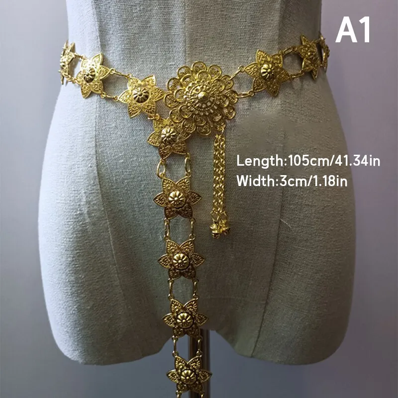 1PC Metal Thailand Waist Chain - Vintage Fashion Ai recension och pris