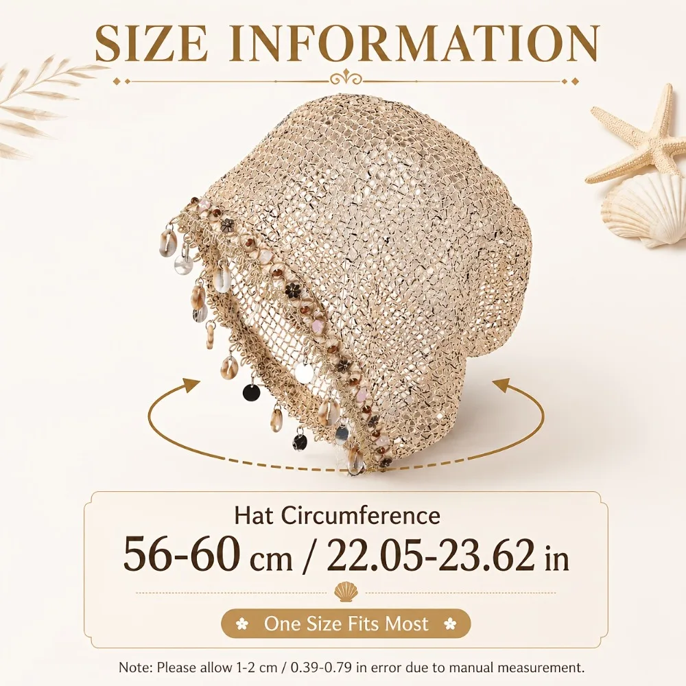 Spring/Summer Bohemian Style S - Vintage Fashion Hats recension och pris