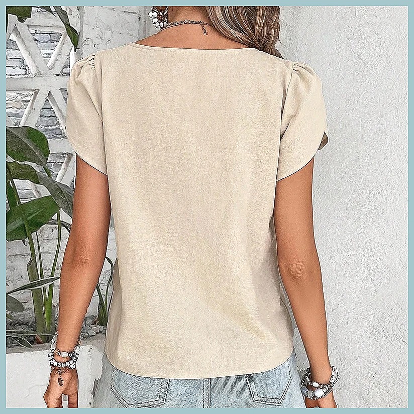 2024 Summer Vintage Solid Colo - Vintage Fashion For Women recension och pris