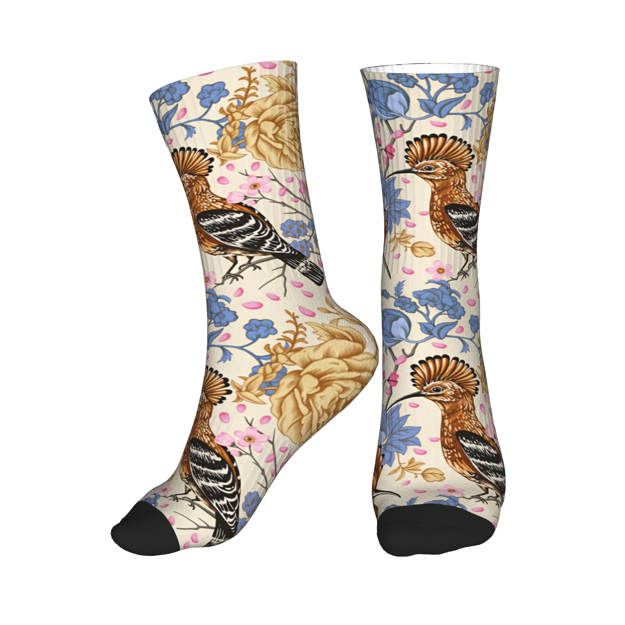 Hoopoe Bird Blue Peony Vintage - Vintage Fashion For Men recension och pris