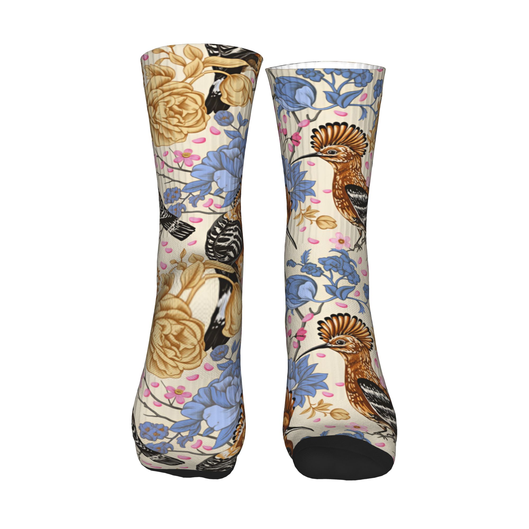 Hoopoe Bird Blue Peony Vintage - Vintage Fashion For Men recension och pris