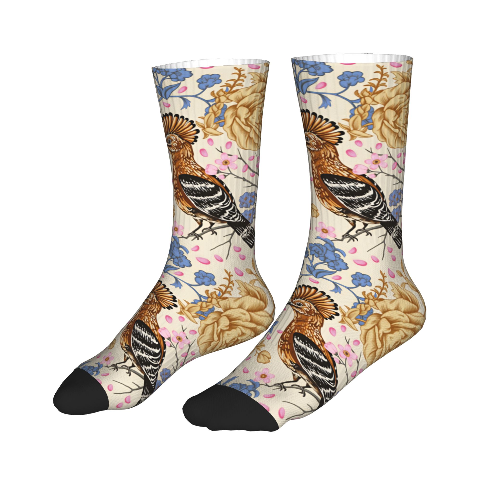 Hoopoe Bird Blue Peony Vintage - Vintage Fashion For Men recension och pris