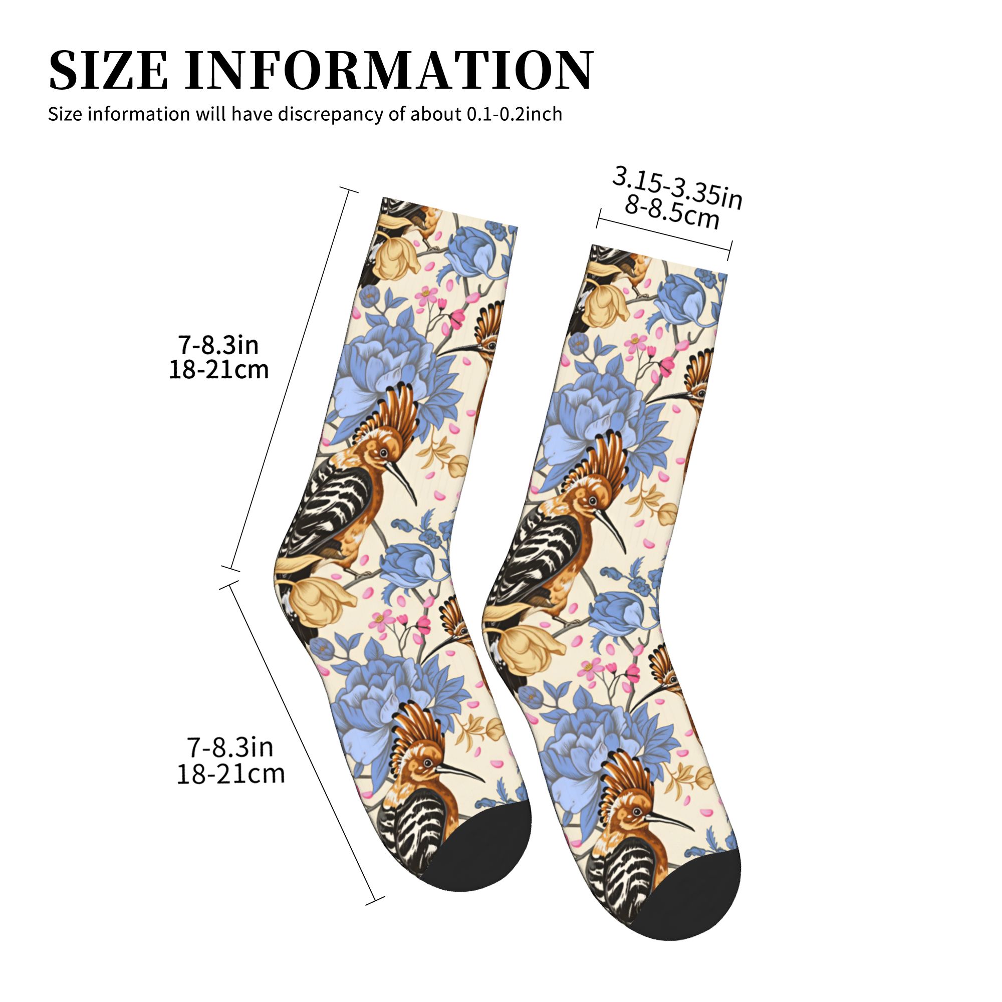 Hoopoe Bird Blue Peony Vintage - Vintage Fashion For Men recension och pris