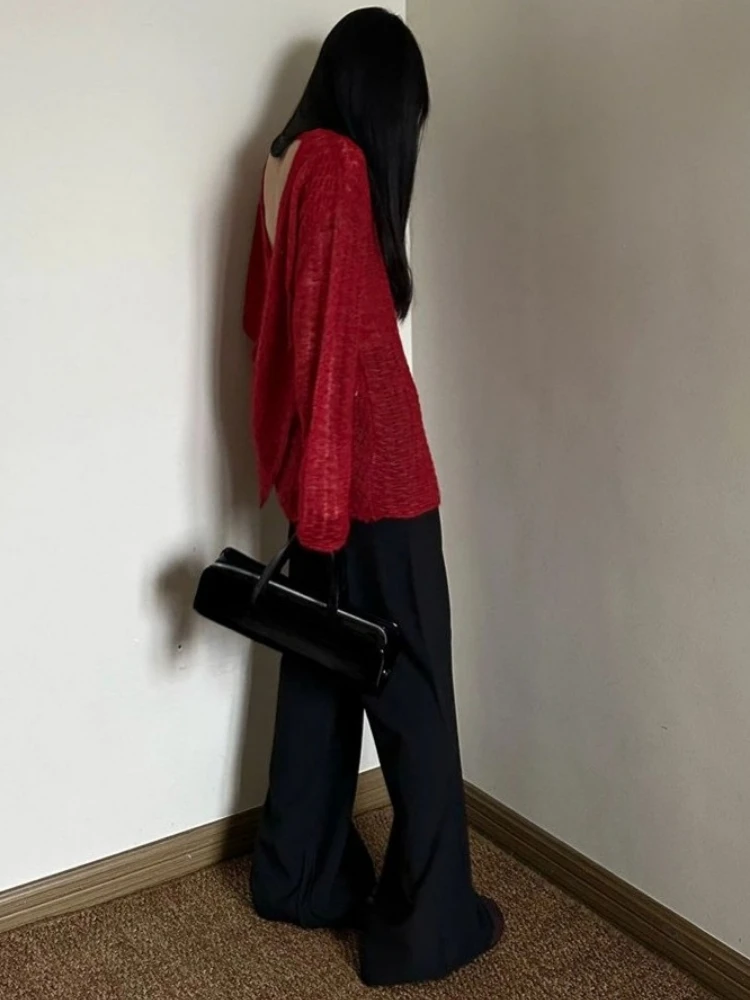 Y2K See-Through Knitted Women' - Vintage Y2K recension och pris