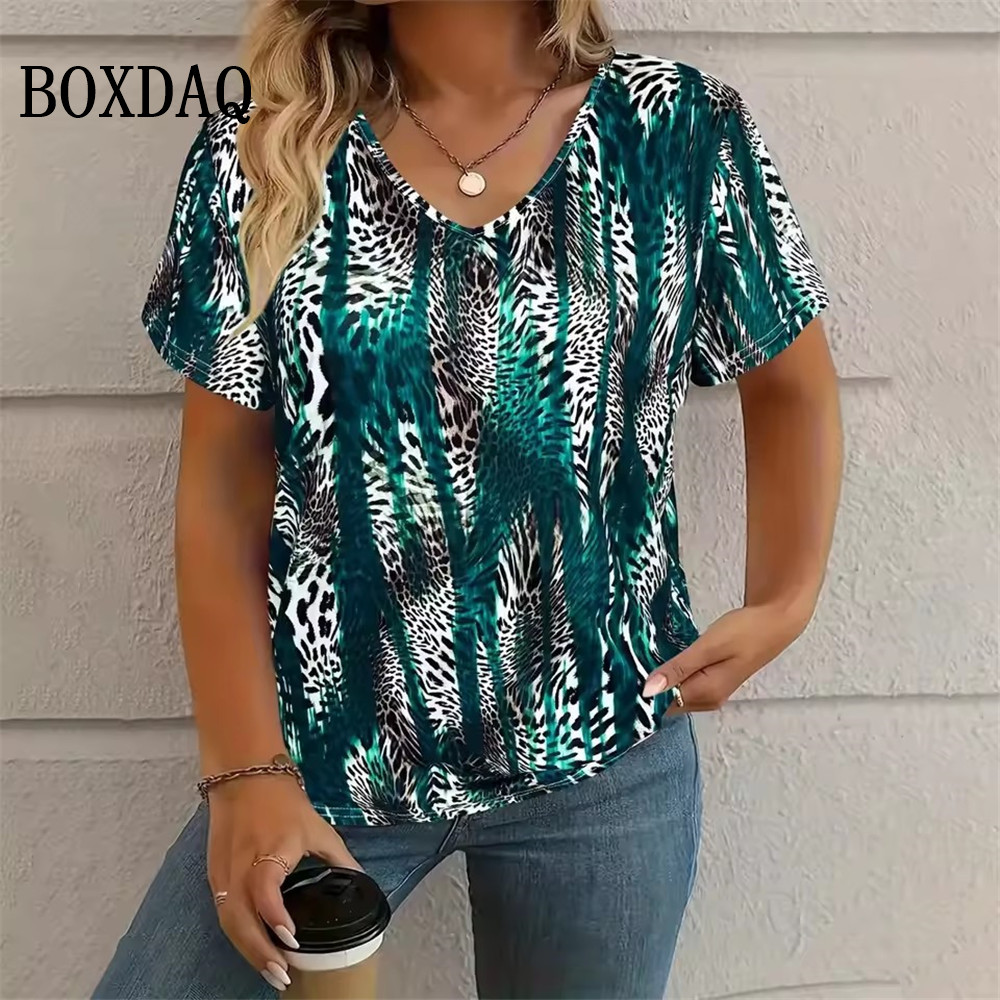 Summer Vintage Leopard 3D Prin - Vintage Fashion Ai recension och pris