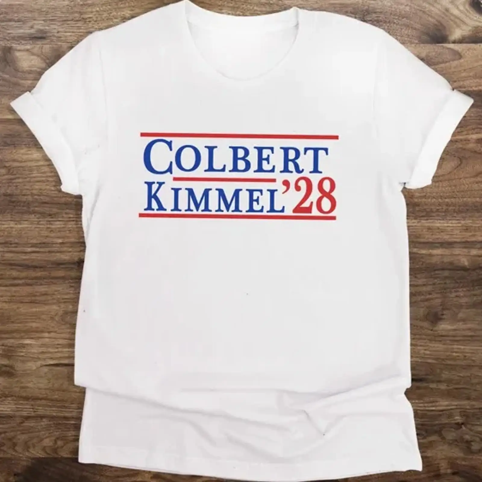 Colbert Kimmel 2028 Campaign T - Vintage Fashion Campaigns recension och pris