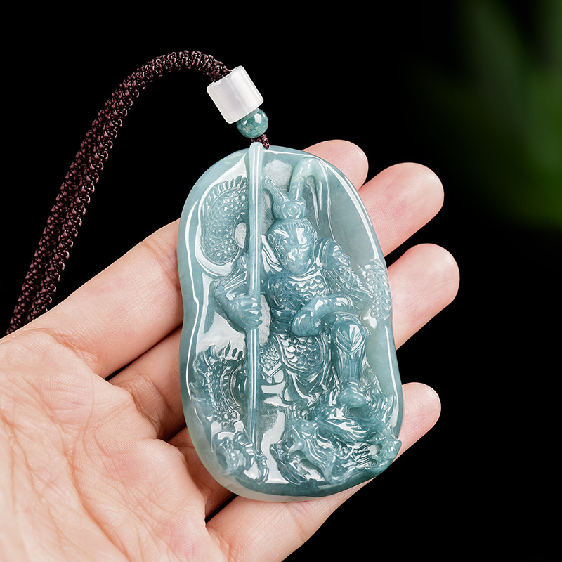 Burmese Jadeite Monkey King Pe - Vintage Fashion For Women recension och pris